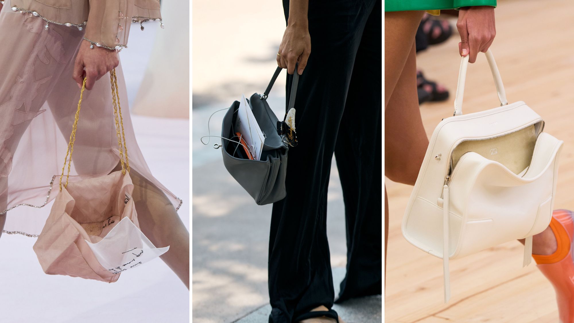 Open Bag Trend: Loewe Spring Summer 2026, Ready to Wear