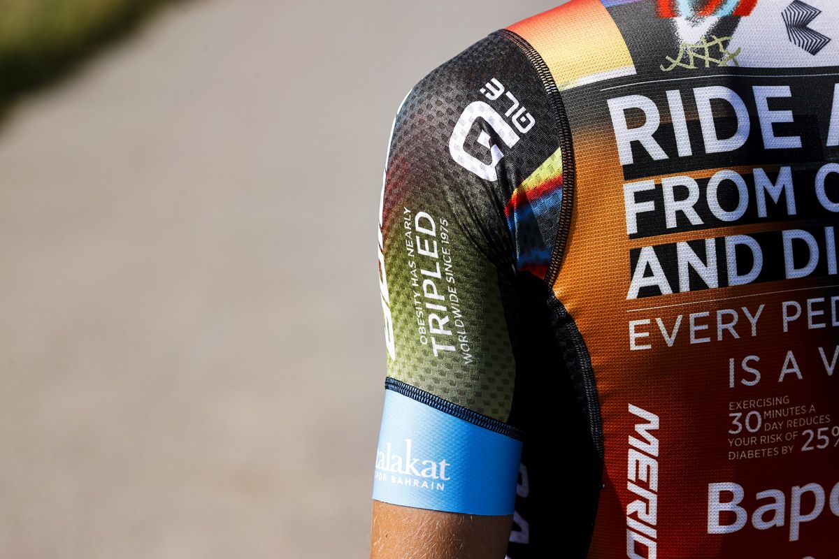 Bahrain Victorious will sport a new jersey for the 2021 Vuelta a Espana
