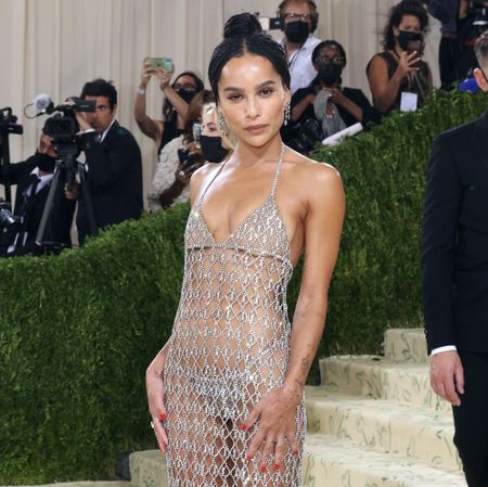 new york, new york september 13 zoe kravitz attends the 2021 met gala benefit in america a lexicon of fashion at metropolitan museum of art on september 13, 2021 in new york city photo by taylor hillwireimage