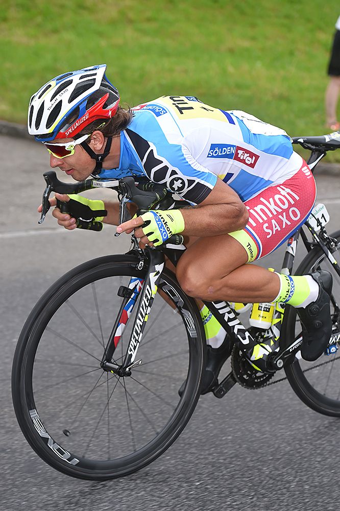 Peter Sagan (Tinkoff-Saxo) in a tuck