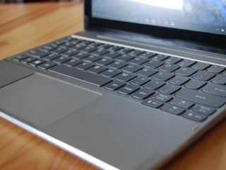 Keyboard and touchpad