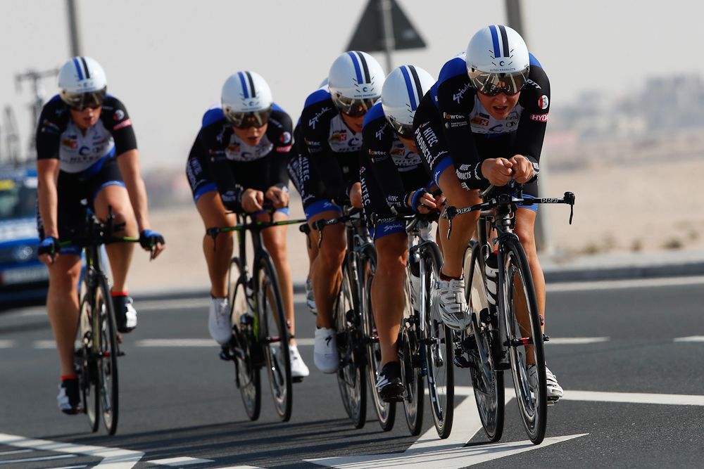 Hitec Products on course at the Worlds TTT in Doha
