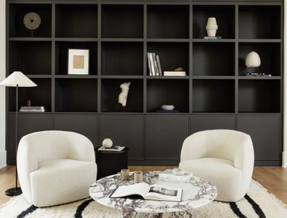 A minimalist living room