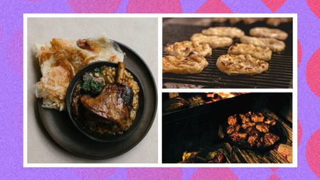 Food from Kiln / Mangal JJ / Oma in one images sliced together