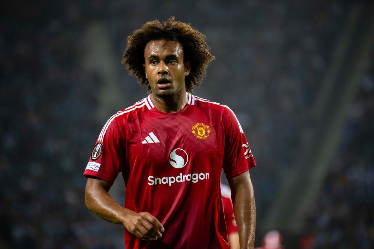 Manchester United forward Joshua Zirkzee