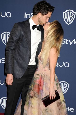 Kaley Cuoco And Ryan Sweeting At The Warner Bros & InStyle After-Party