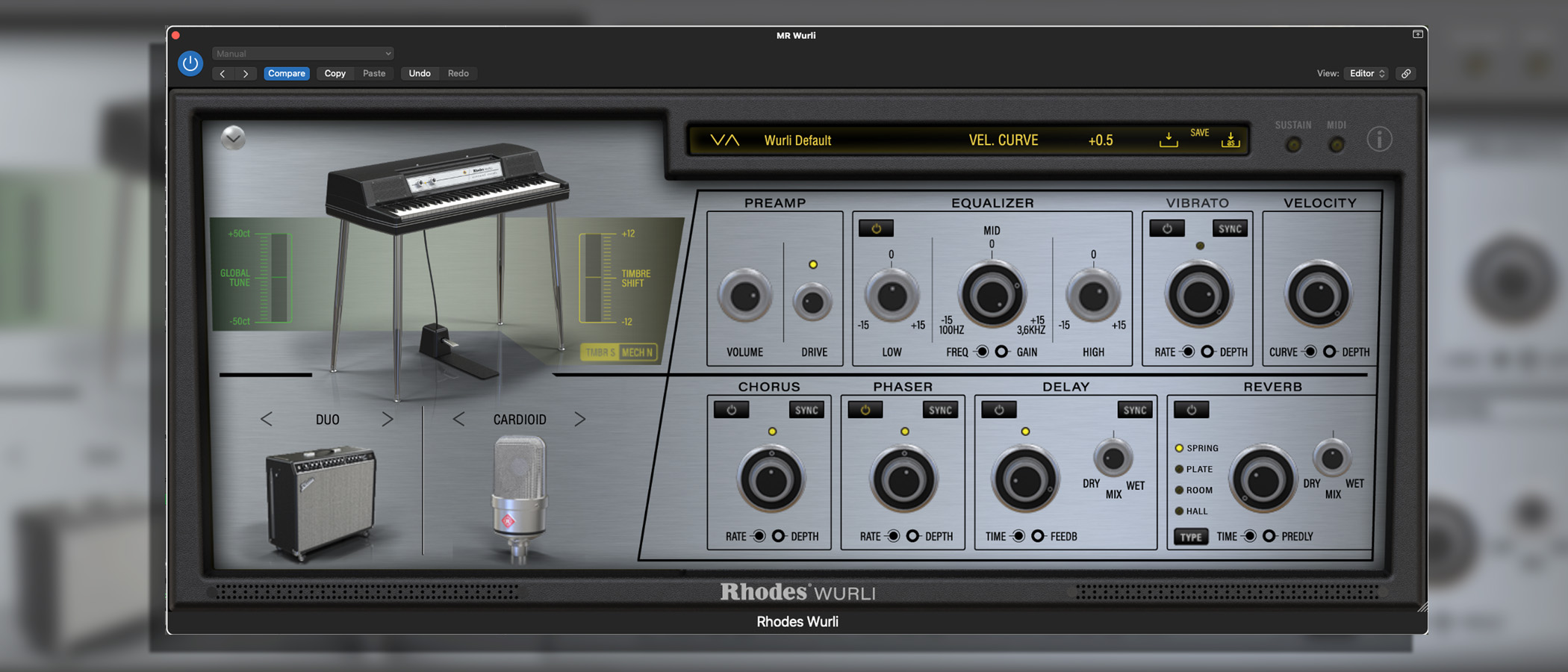 Rhodes Wurli plugin