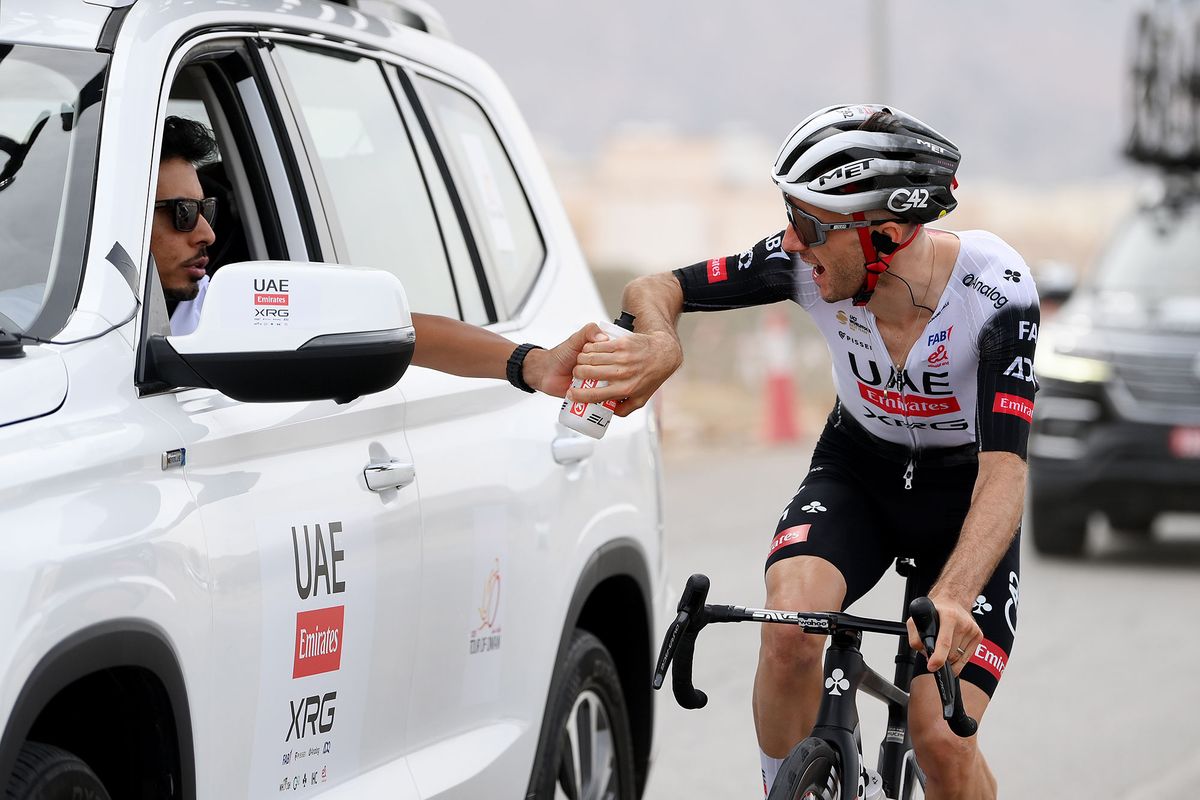 Adam Yates made his 2025 season debut at the Muscat Classic
