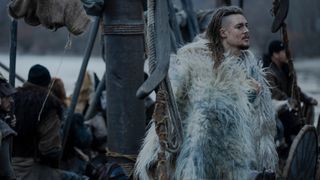Alexander Dreymon as Uhtred in The Last Kingdom: Seven Kings Must Die
