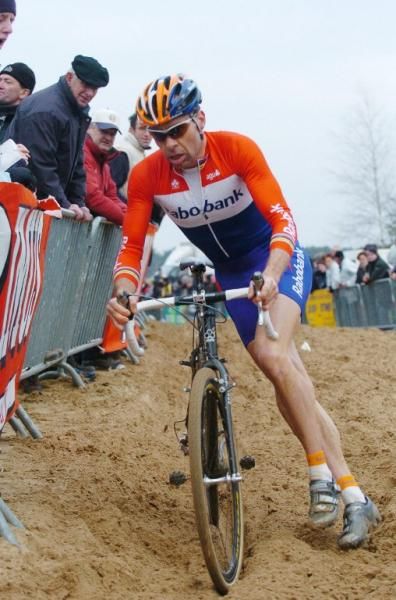 Dutchman Richard Groenendaal in the sand