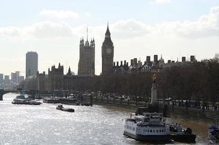 Parliament and the grand buildings of the Victoria Embankment