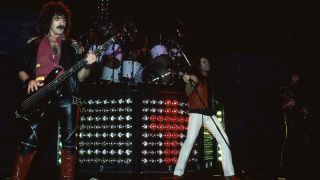 Black Sabbath onstage in 1983