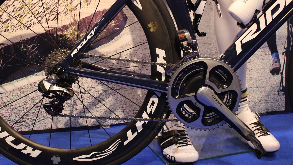 The bikes are equipped with Shimano Dura-Ace groupsets