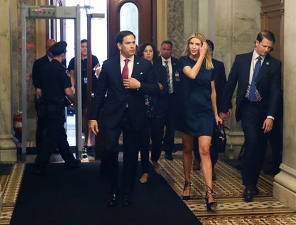 Marco Rubio and Ivanka Trump
