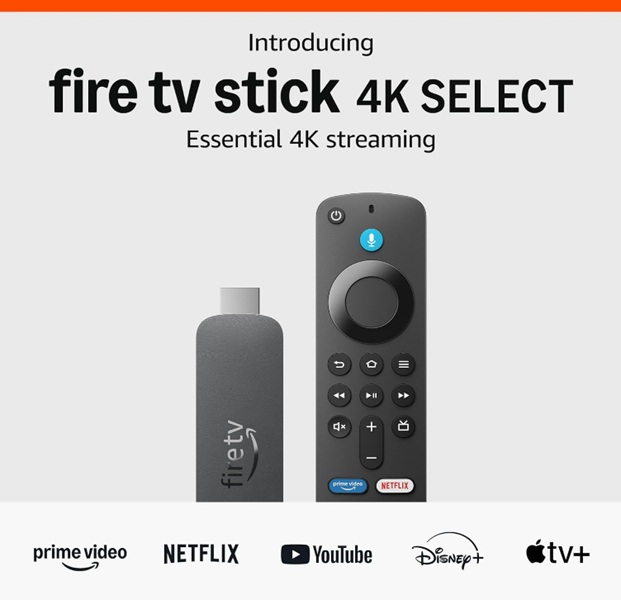The Amazon Fire TV Stick 4K Select is the company&#039;s newest stick with VegaOS, a faster, lighter weight system over Android.