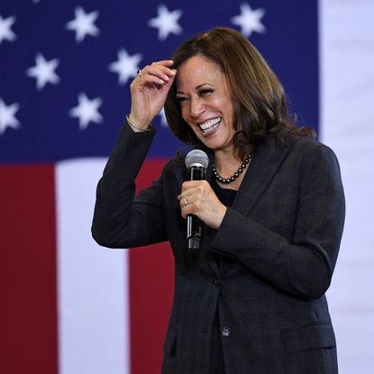 Democratic Presidential Candidate Sen. Kamala Harris Attends Campaign Events In Las Vegas