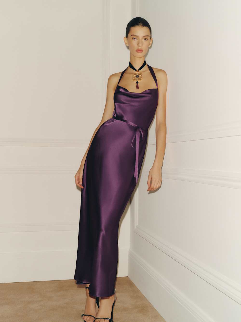 Gloribel Silk Dress