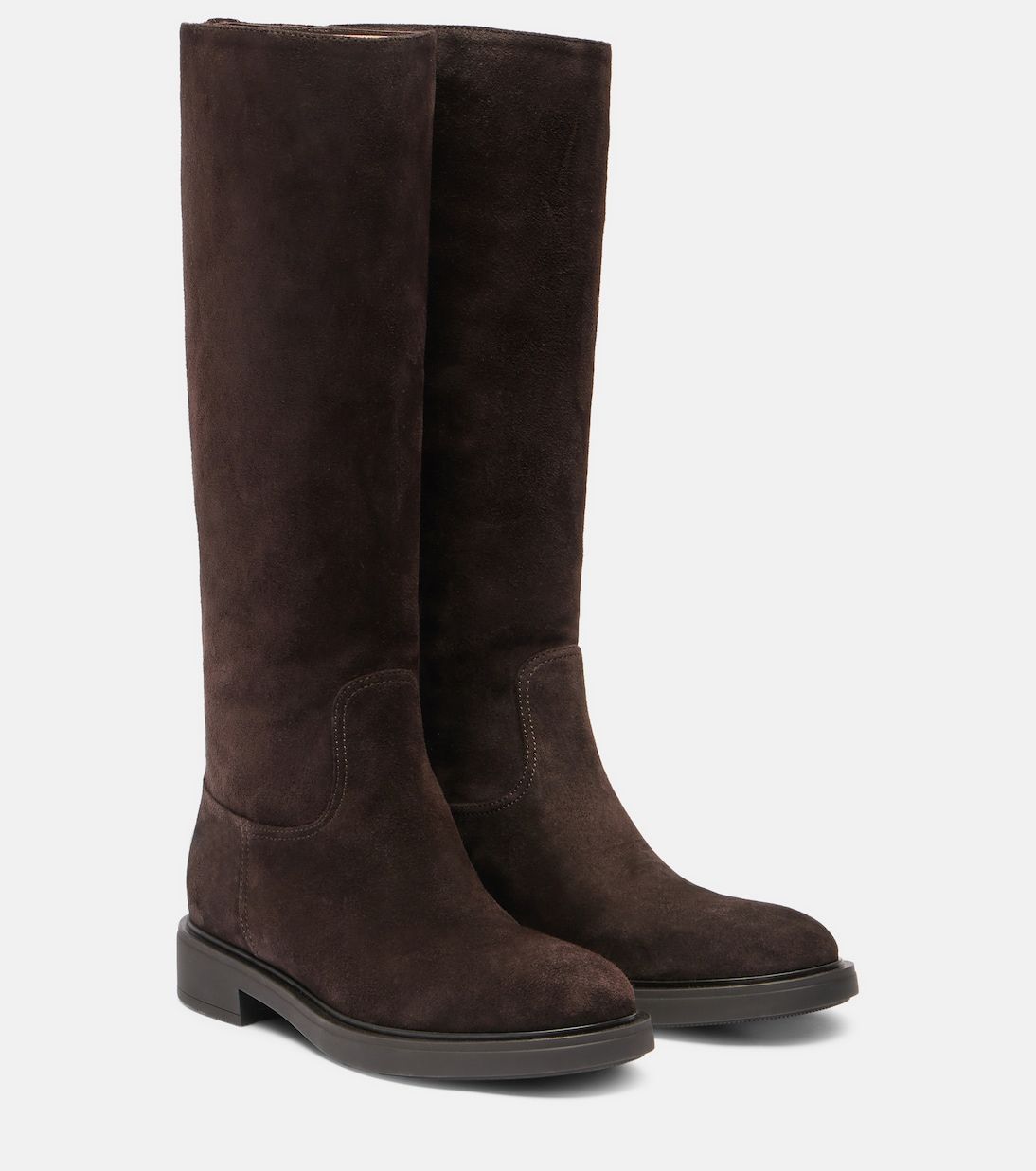 Ascott Suede Knee-High Boots