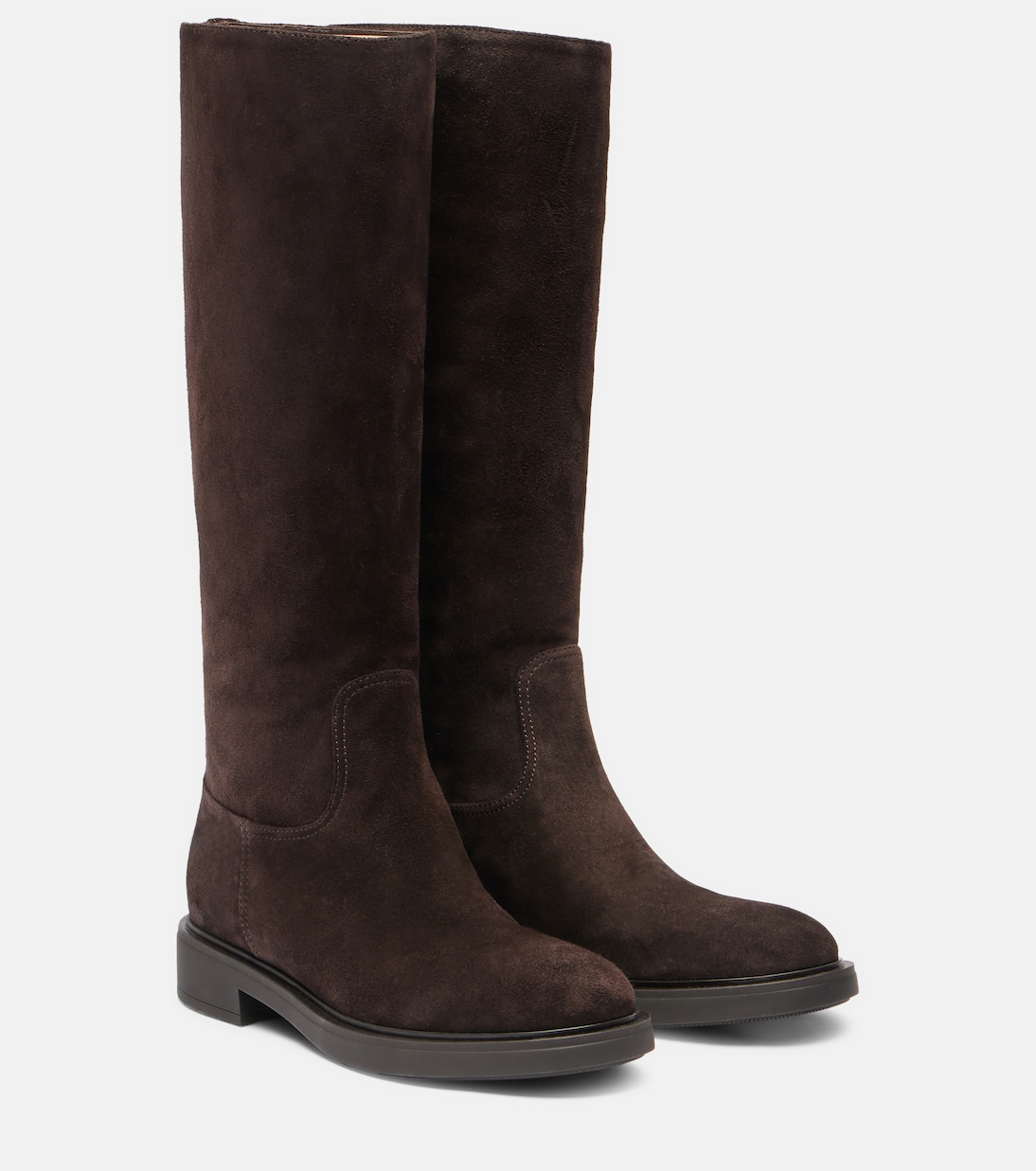 Ascott Suede Knee-High Boots