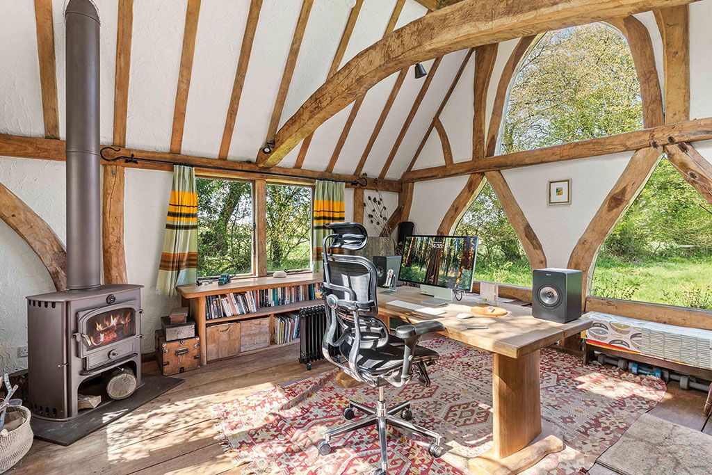 Properties for sale with summer houses: Orchard Cottage, Wood End, Ardeley, Hertfordshire
