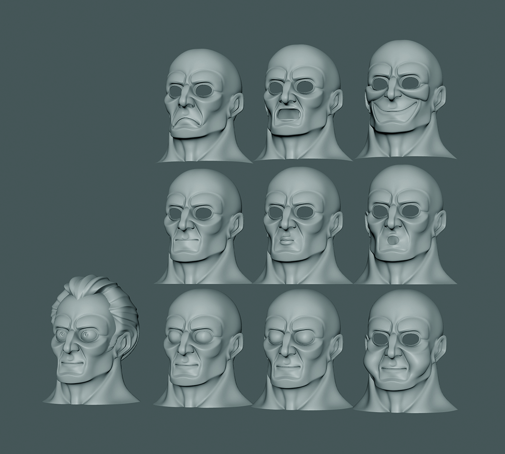 How to create blendshapes for 3D animation