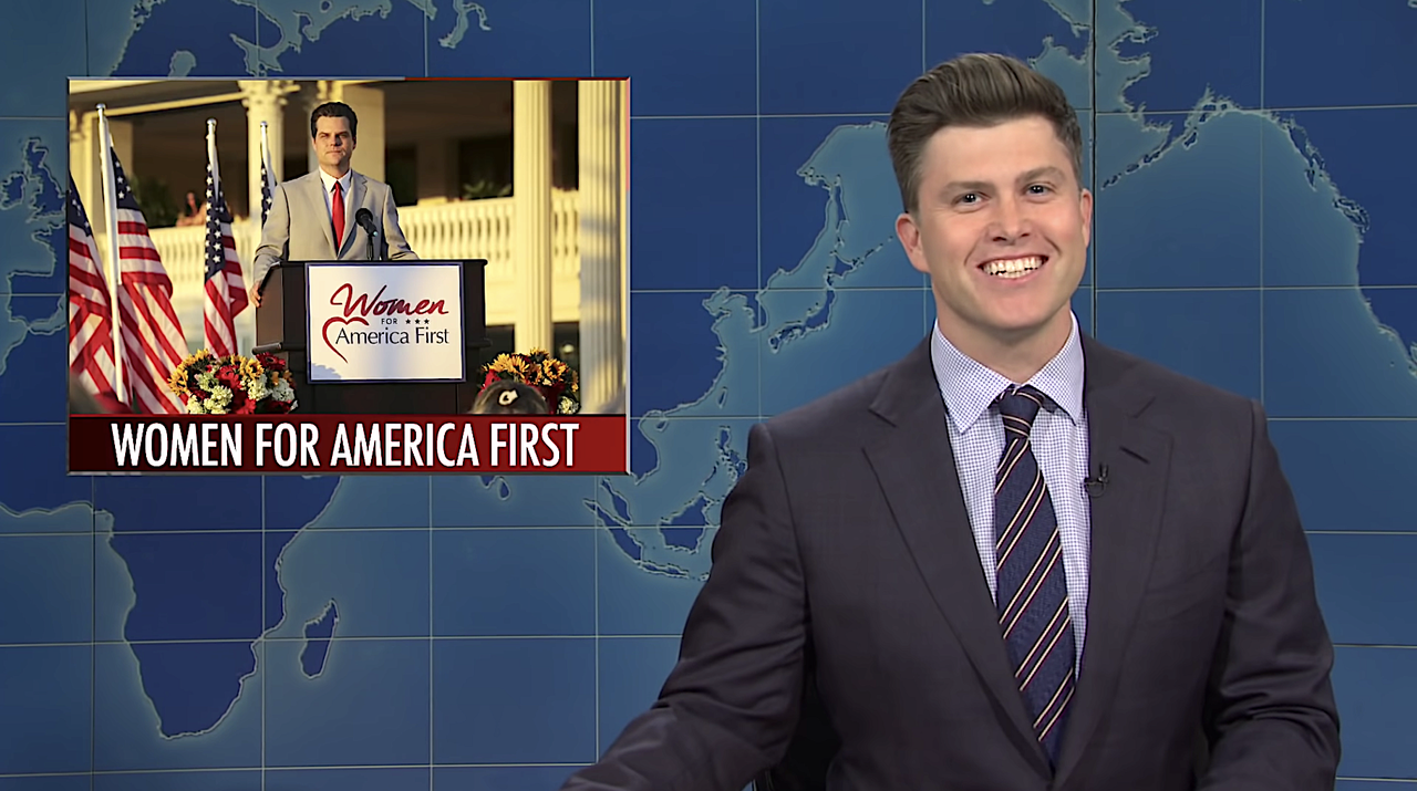 Colin Jost mocks Matt Gaetz