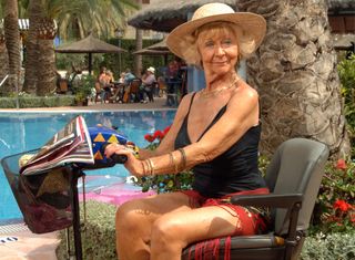 Gogglebox: star looks like Benidorm's Madge