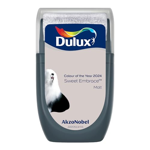 Dulux Walls &amp;amp; Ceilings Tester Paint Sweet Embrace - 30ml
