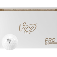 Vice Pro Golf Balls | 25% off at AmazonWas $38.99 Now $29.29