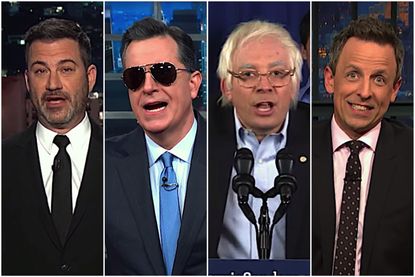 Late Night hosts survey the Democratic field