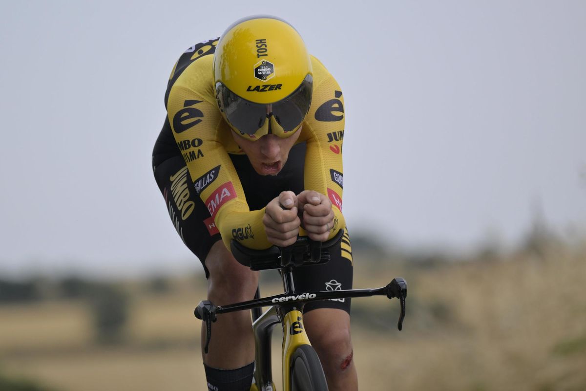 PostNord Danmark Rundt Tour of Denmark 2022 2nd stage Assens Assens 122 km 17082022 Tosh Van Der Sande BEL Team Jumbo Visma photo Szymon GruchalskiSprintCyclingAgency2022