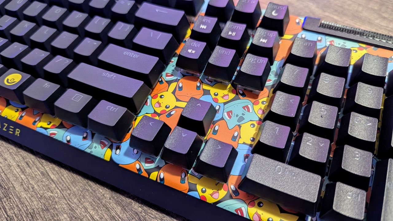 Image of the Razer x Pok&eacute;mon Collection of PC gaming accessories.