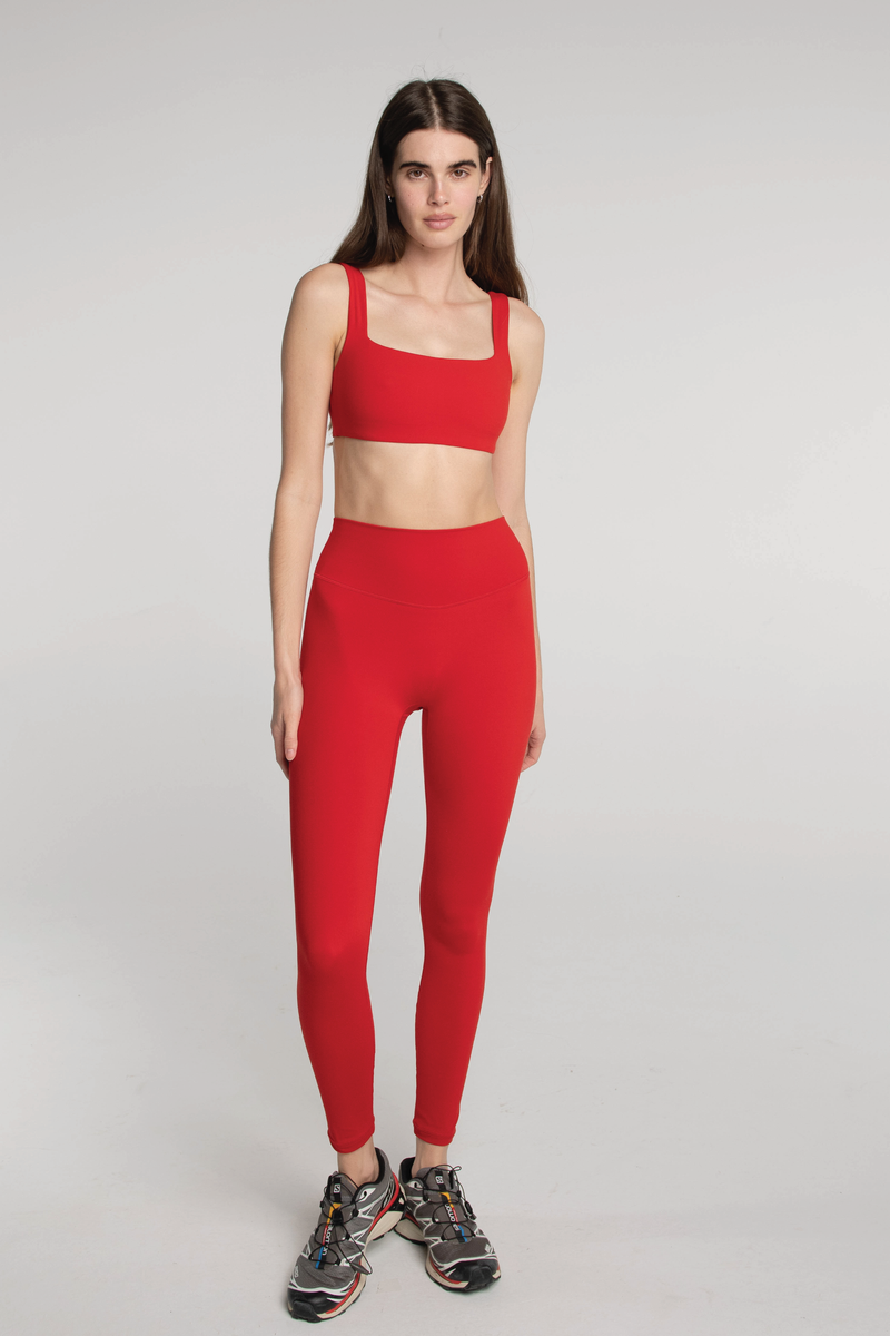 Core Leggings - Cherry