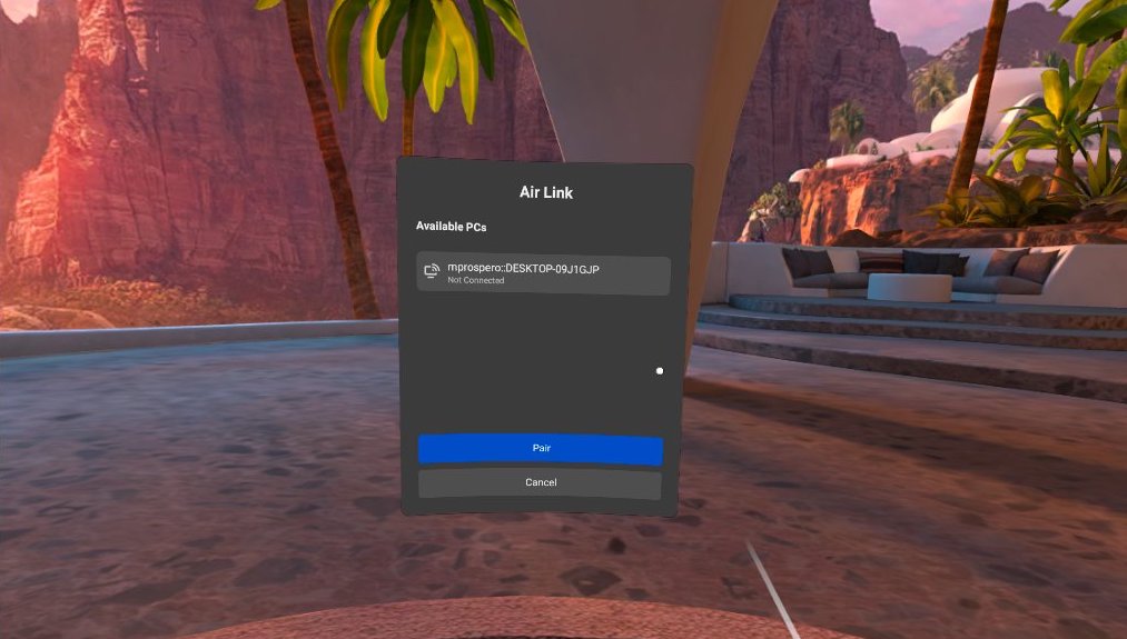 How to pair Oculus Quest 2 to PC