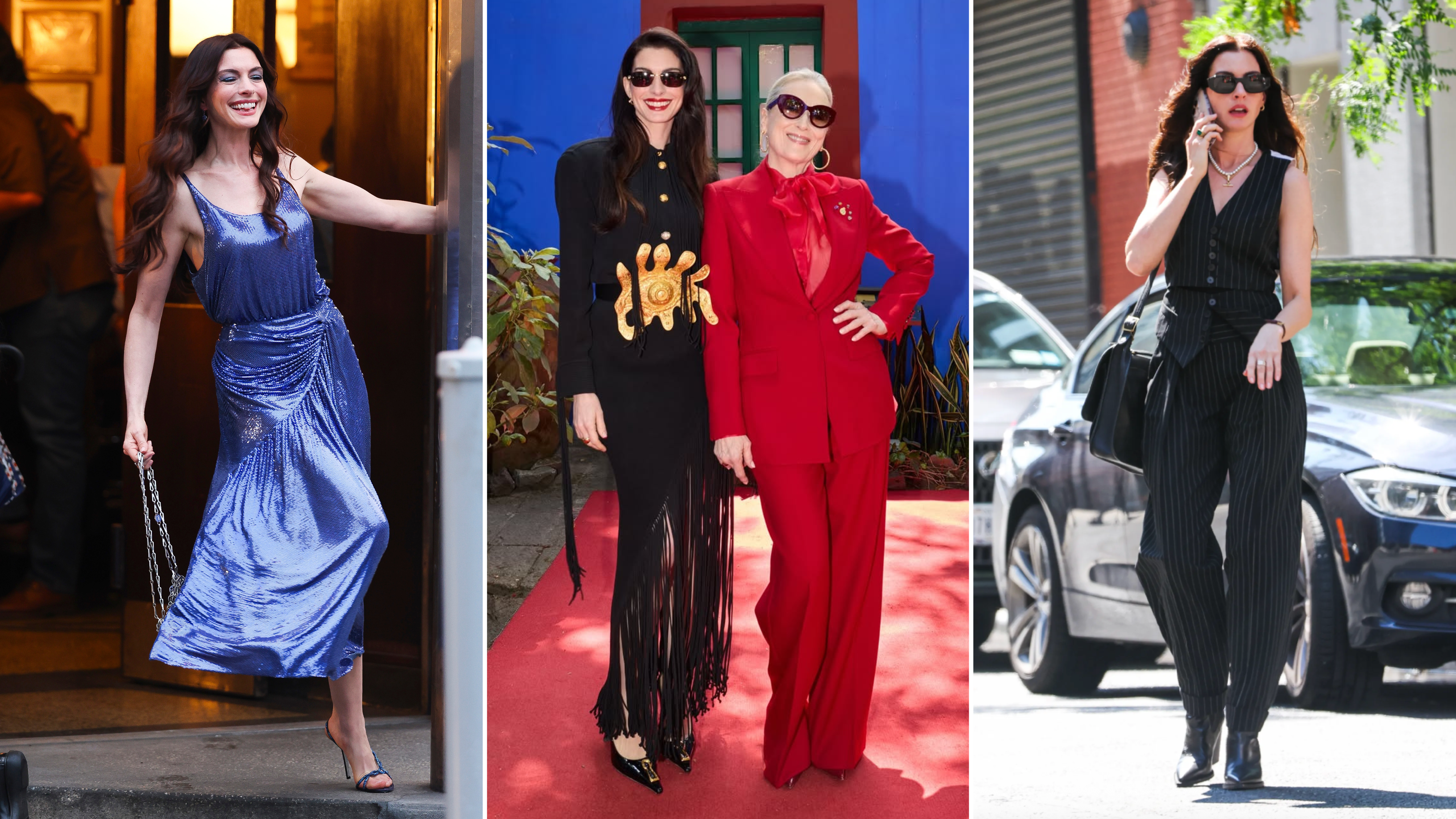 Anne Hathaway Devil Wears Prada 2 outfits