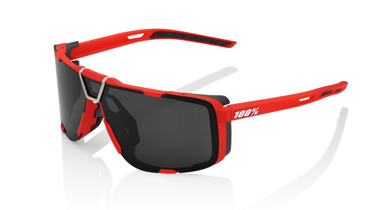 100% Eastcraft sunglasses in red with black lenses