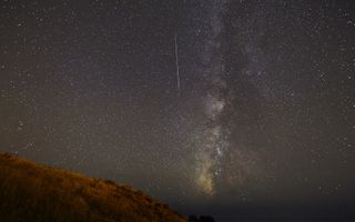 Perseids Meteor Shower from Santa Cruz Mountains