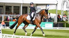 Bramham Horse Trials dressage: Ros Canter and Rehy Royal Diamond