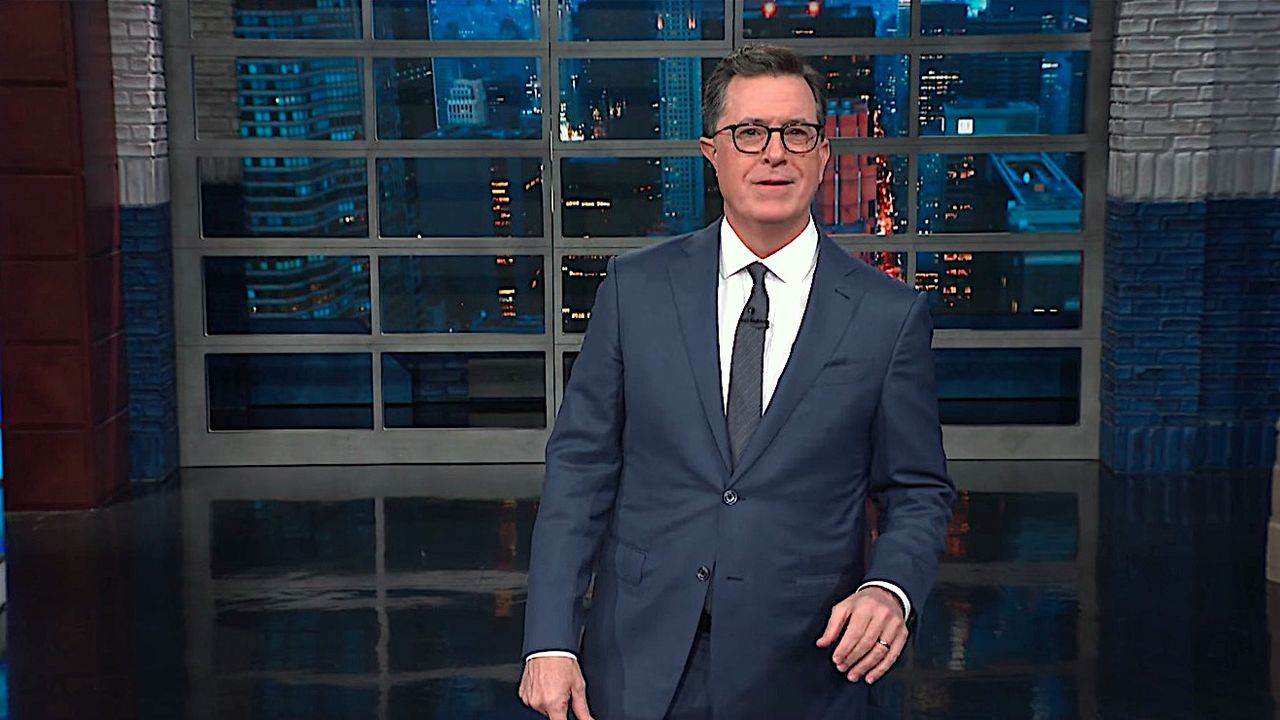 Stephen Colbert mocks Trump&amp;#039;s wine tariff threat