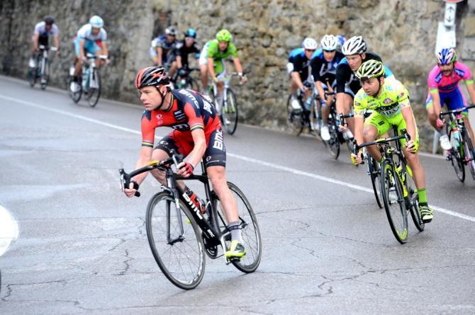 Cadel Evans (BMC) once again had a strong day
