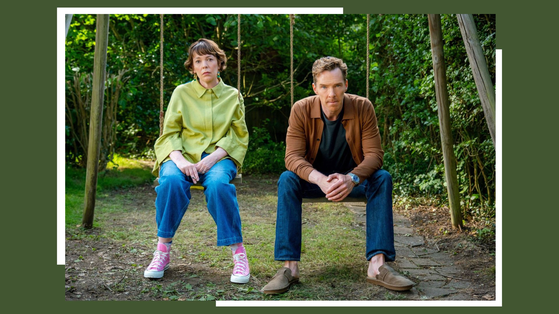 Benedict Cumberbatch and Olivia Coleman in The Roses