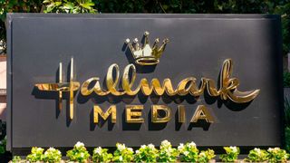 Hallmark Media sign in Studio City, Calif. 