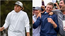 John Daly II and Niall Shiels Donegan at the US Amateur Championship