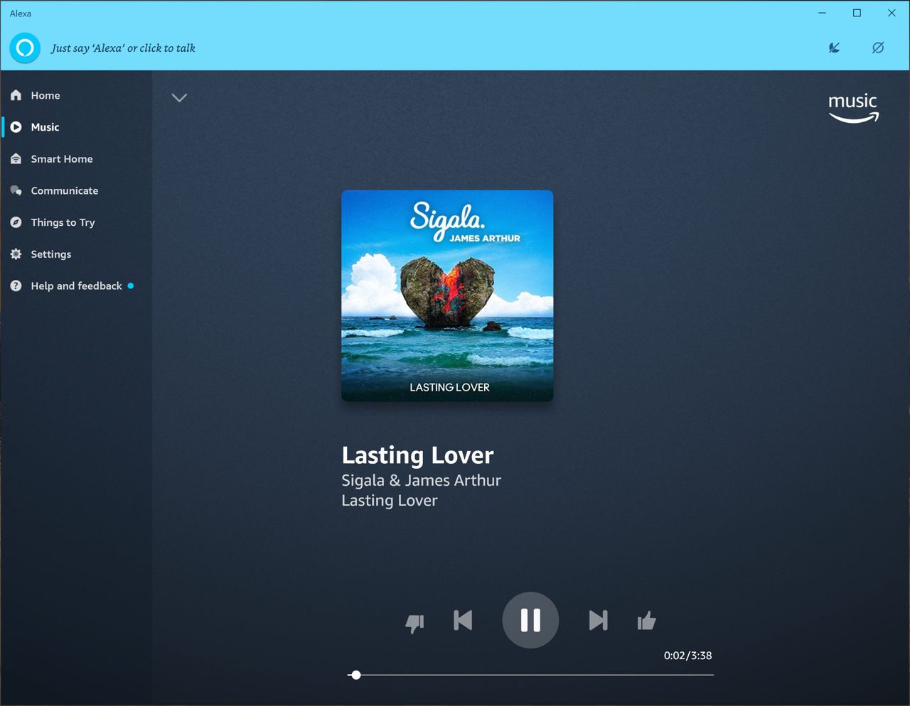 Amazon Alexa Windows 10