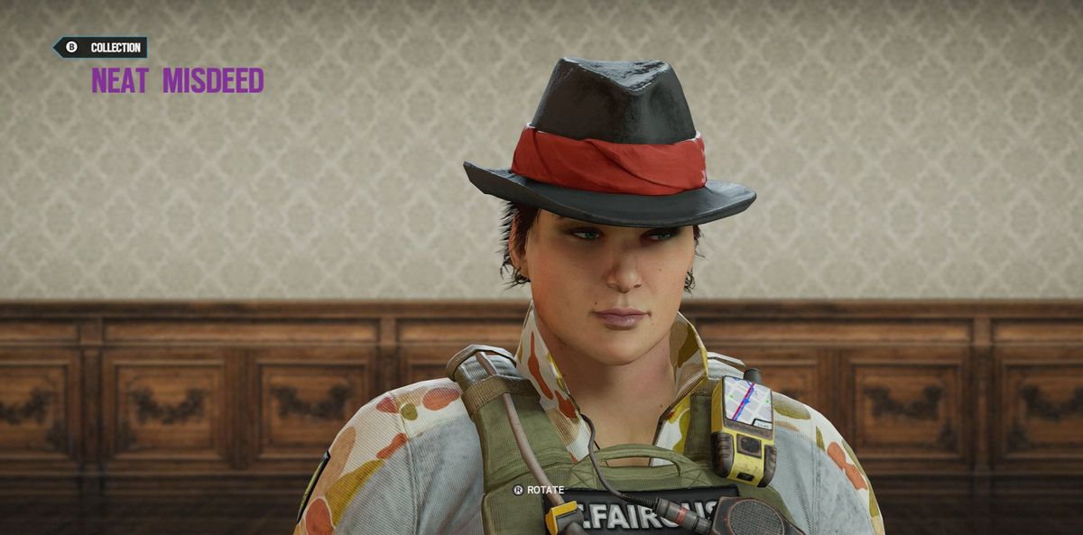 Rainbow Six Siege Neat Misdeed Headgear (Gridlock)