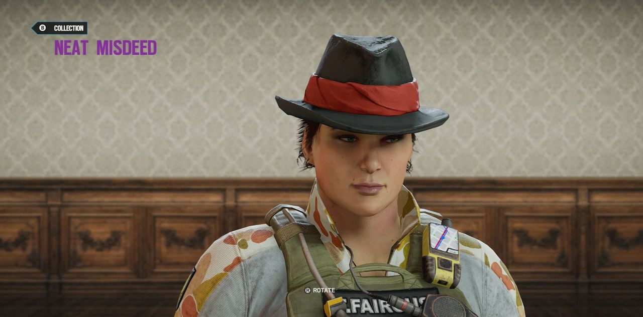 Rainbow Six Siege Neat Misdeed Headgear (Gridlock)