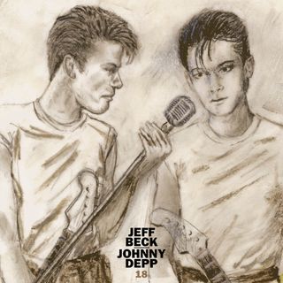 Jeff Beck and Johnny Depp '18' album artwork