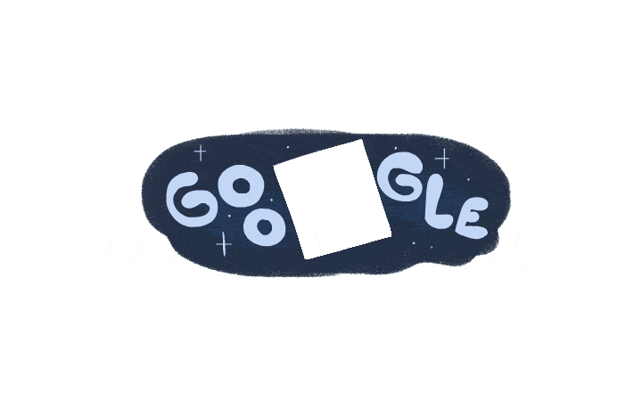 google doodle black hole m87