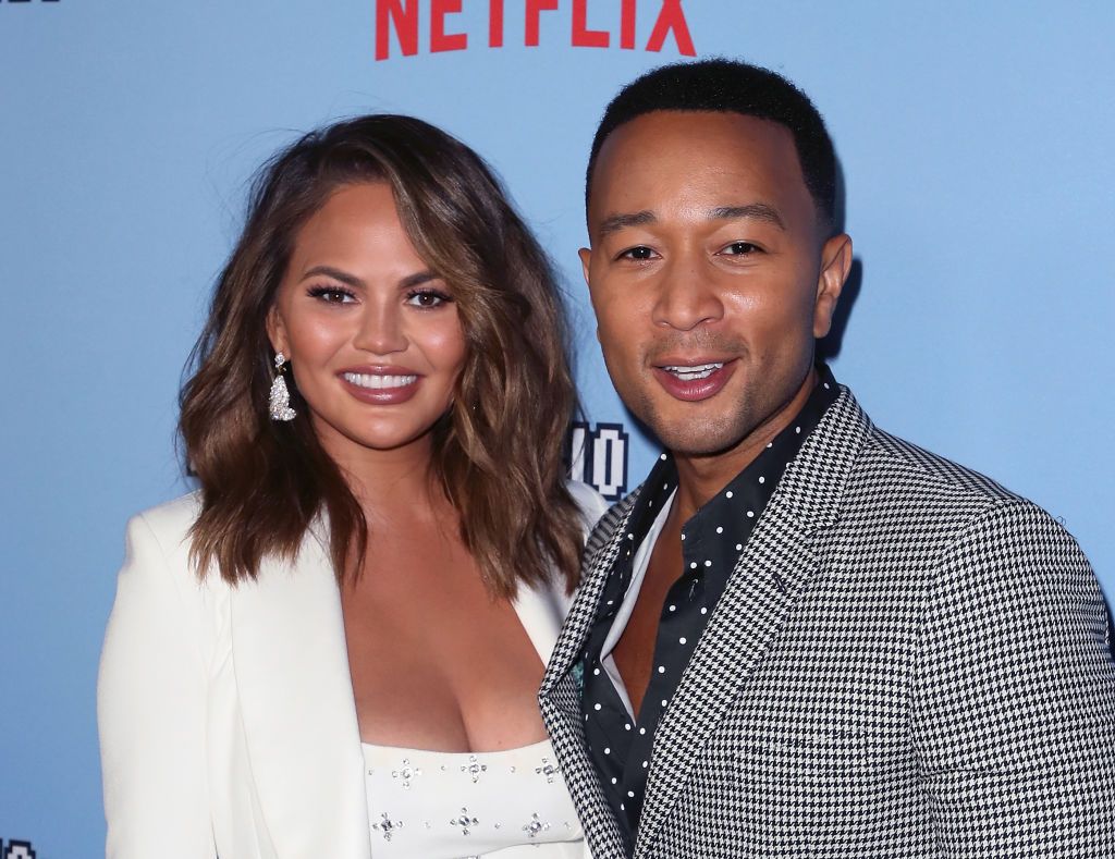 Chrissy Teigen and John Legend.