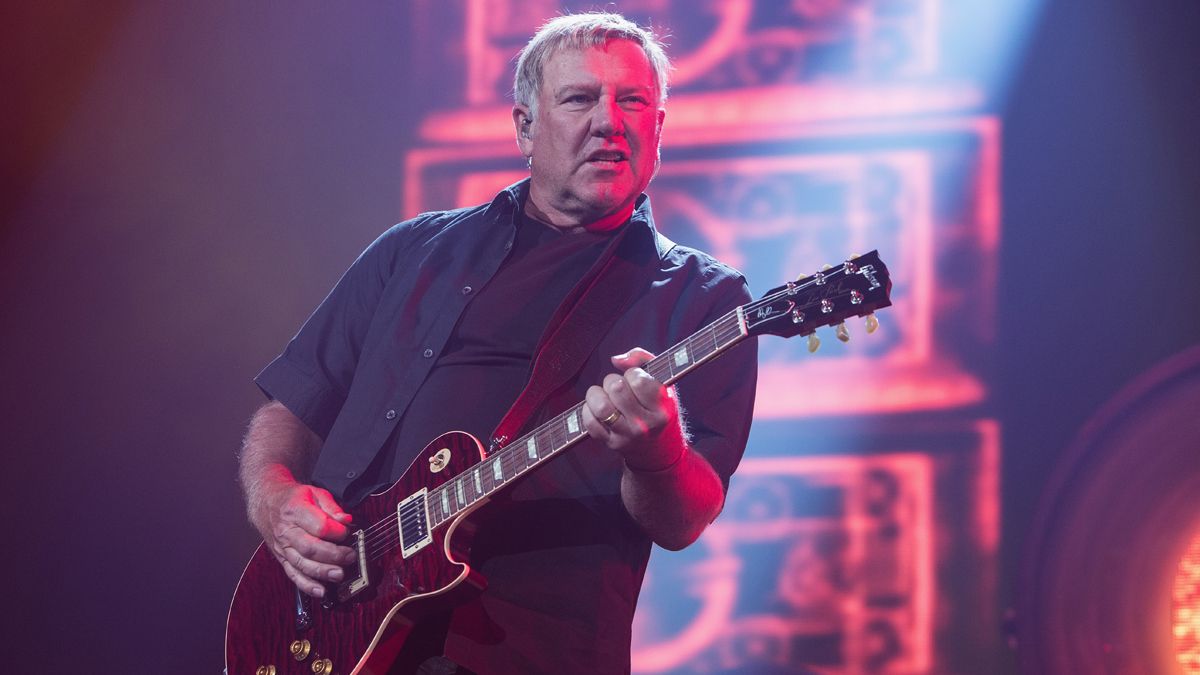 Alex Lifeson performing live